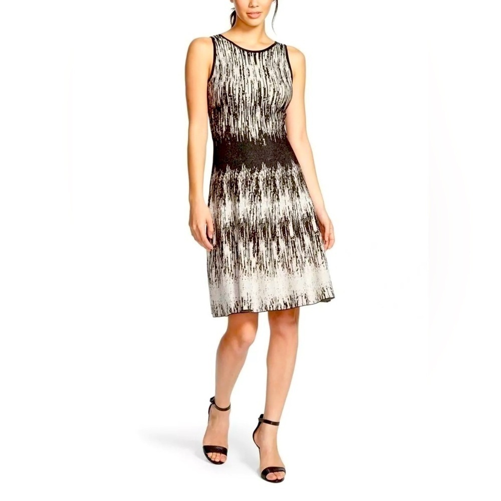 NIC + ZOE Fit and Flare Sweater Dress